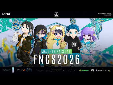 FNCS2026 MAJOR1 FINALS DAY1 LYNX應援配信【フォートナイト】