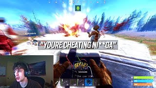 YouTube thumbnail for IssaMeZany's video titled 'I RAIDED a group of 12 year olds'