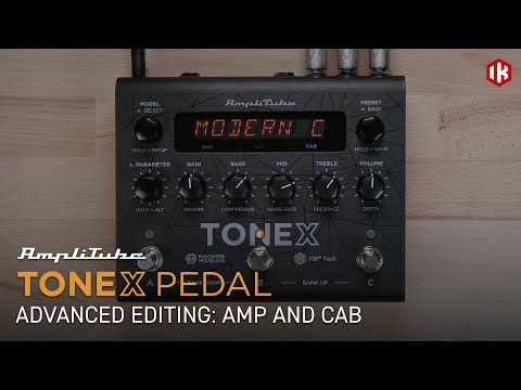 TONEX Pedal - Advanced Editing: Amp and Cab