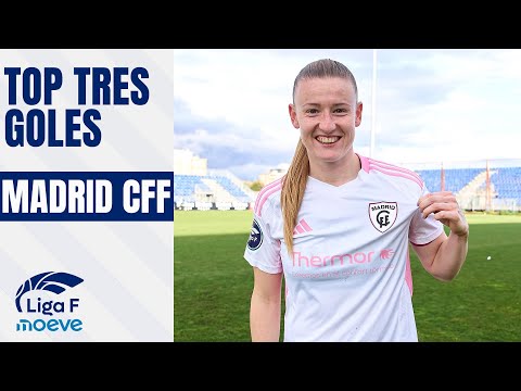 TOP 3 GOLES DEL MADRID CFF EN LIGA F MOEVE 2024/2025