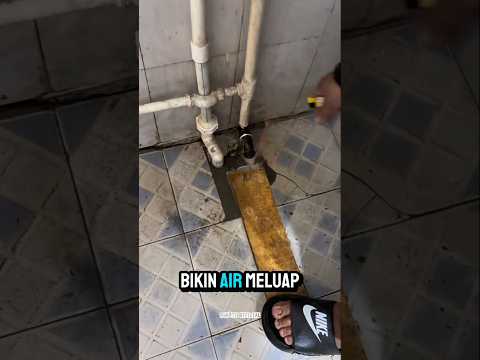 cara unik memperbaiki saluran air yang mampet#shorts#random