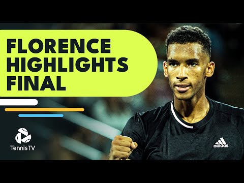 Felix Auger-Aliassime Takes On J.J. Wolf To Lift The Trophy | Florence 2022 Final Highlights