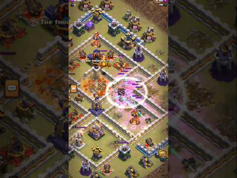 Dear sisters destroyed everything. #clashofclans #grandwarden #superarcher #archerqueen #games #coc