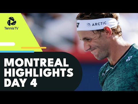Ruud Battles Bautista Agut; Kyrgios, Auger-Aliassime Feature | Montreal 2022 Day 4 Highlights