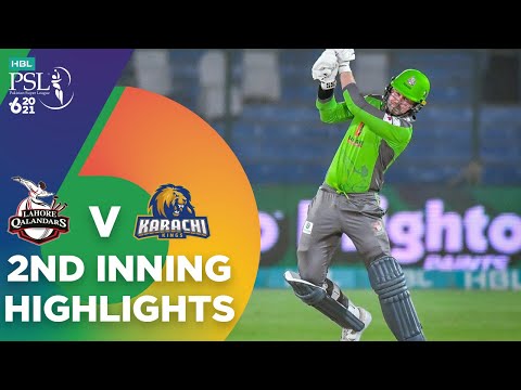 2nd Inning Highlights | Lahore Qalandars vs Karachi Kings | HBL PSL 6 | Match 11 | MG2T