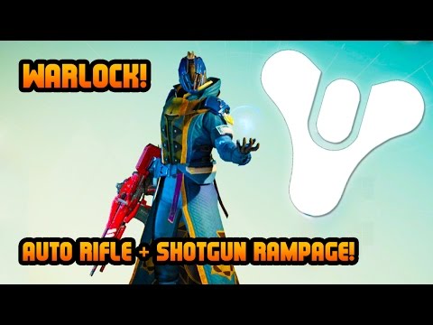 Destiny Auto Rifle & Shotgun RAMPAGE! Destiny EPIC Warlock Multiplayer Gameplay (Destiny Gameplay) - UC2wKfjlioOCLP4xQMOWNcgg