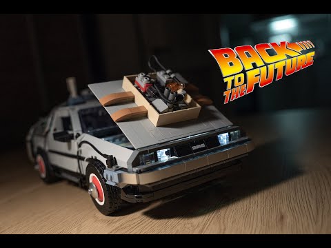DeLorean (Back To The Future) LEGO Stop Motion