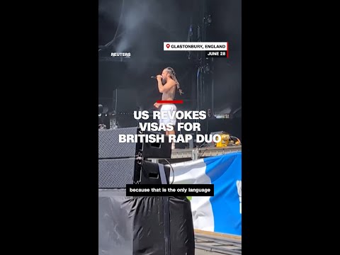US revokes visas for British rap duo