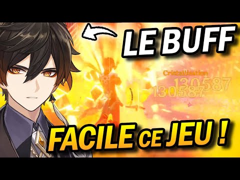 Zhongli après-BUFF, quelle PUISSANCE ?  TEST : DPS vs GÉO ...