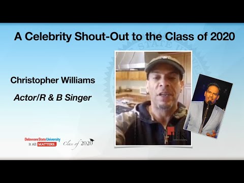 Christopher Williams - Celebrity Shout Out