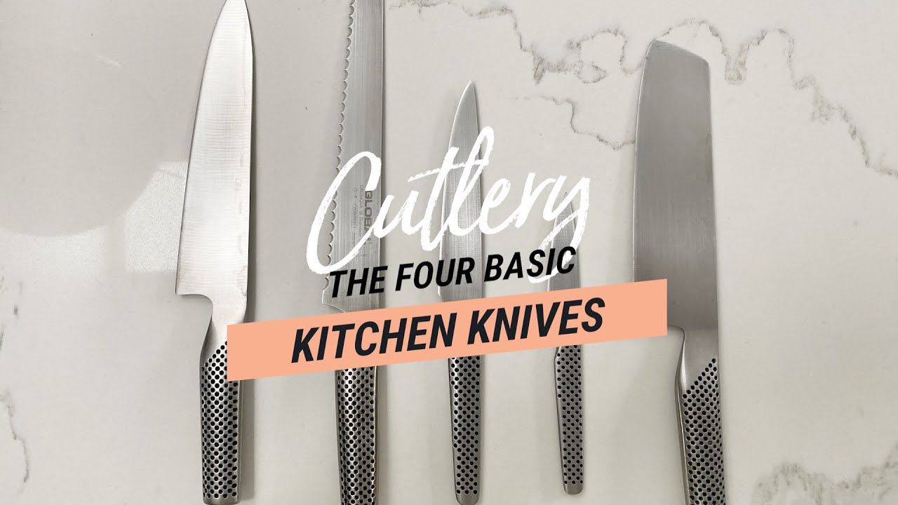 Knife Skills: The Four Basic Kitchen Knives