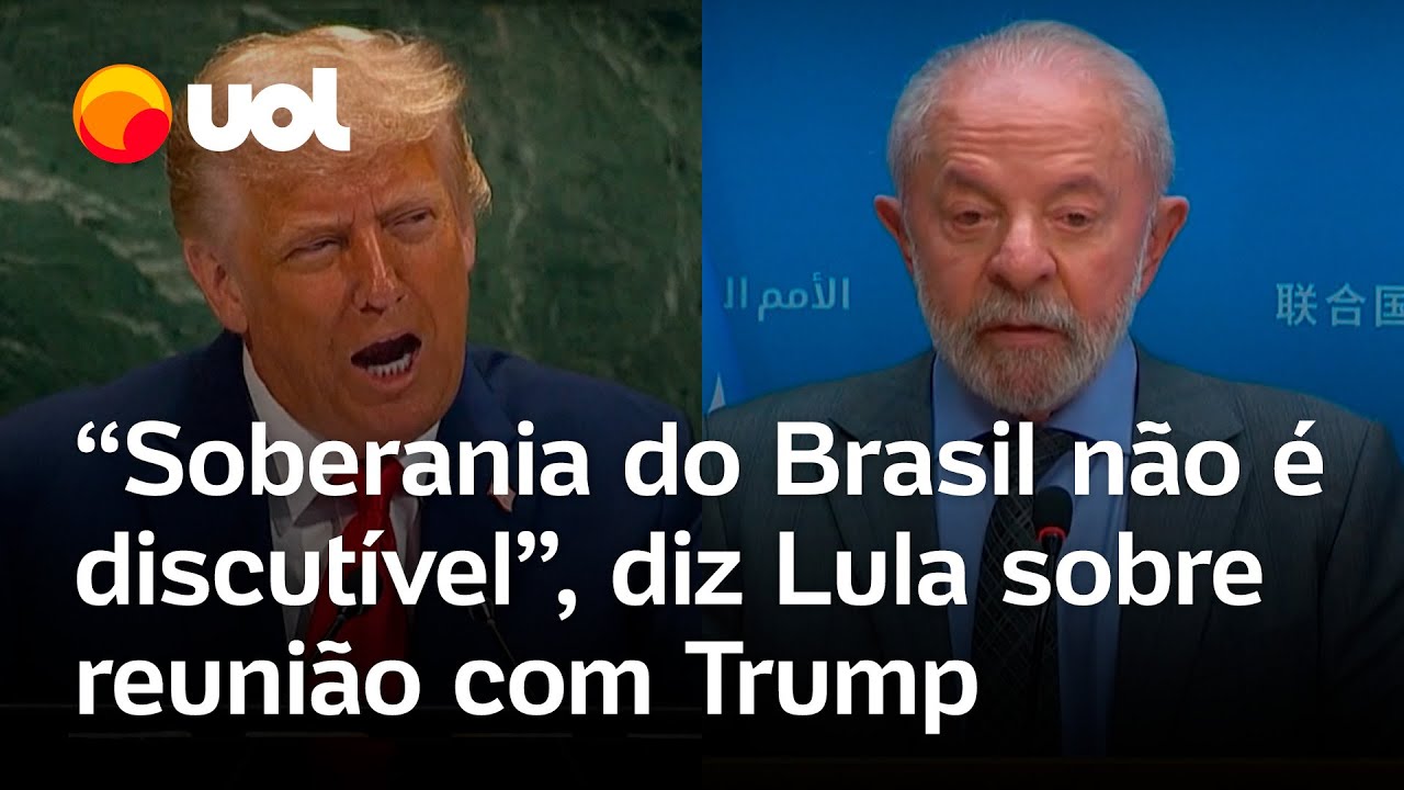 Lula sobre reunião com Donald Trump Vamos restabelecer a harmonia entre Brasil e EUA