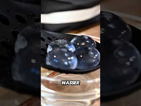 Magisches Wasser, das man essen oder trinken kann! 💧