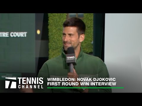 Novak Djokovic Feels Relaxed With Son Stefan On Court; Wimbledon First Round Win