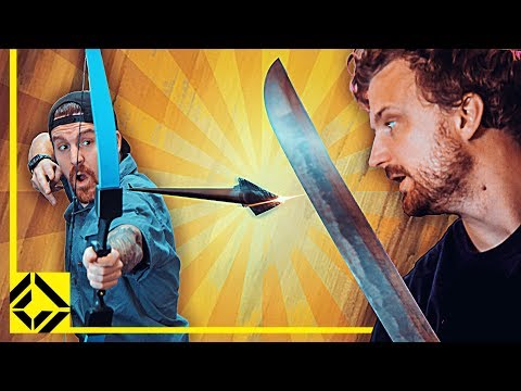 Can You Slice an Arrow Mid-air With a Sword? - UCSpFnDQr88xCZ80N-X7t0nQ