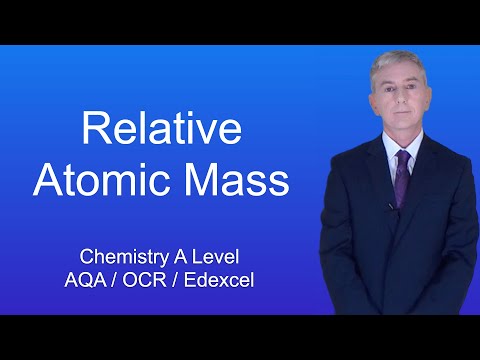 Chemistry A Level Relative Atomic Mass