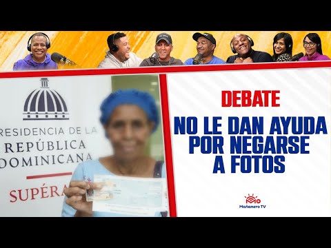 NO LE DAN AYUDA POR NEGARSE A UNA FOTO - El Debate