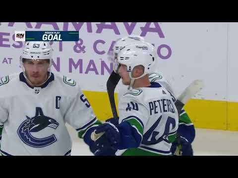 93-mph power play bomb from Pettersson