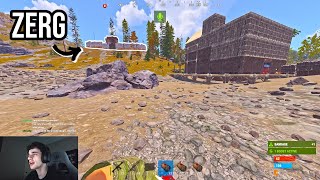 YouTube thumbnail for IssaMeZany's video titled 'I Built a Hotel next to a Zerg!'