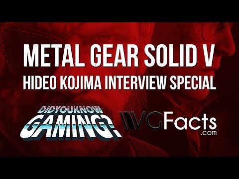 Metal Gear Solid V Hideo Kojima Interview Special - DidYouKnowGaming VG Facts - UCyS4xQE6DK4_p3qXQwJQAyA