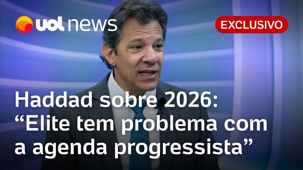 Fernando Haddad sobre eleições de 2026 A elite não vai de Lula