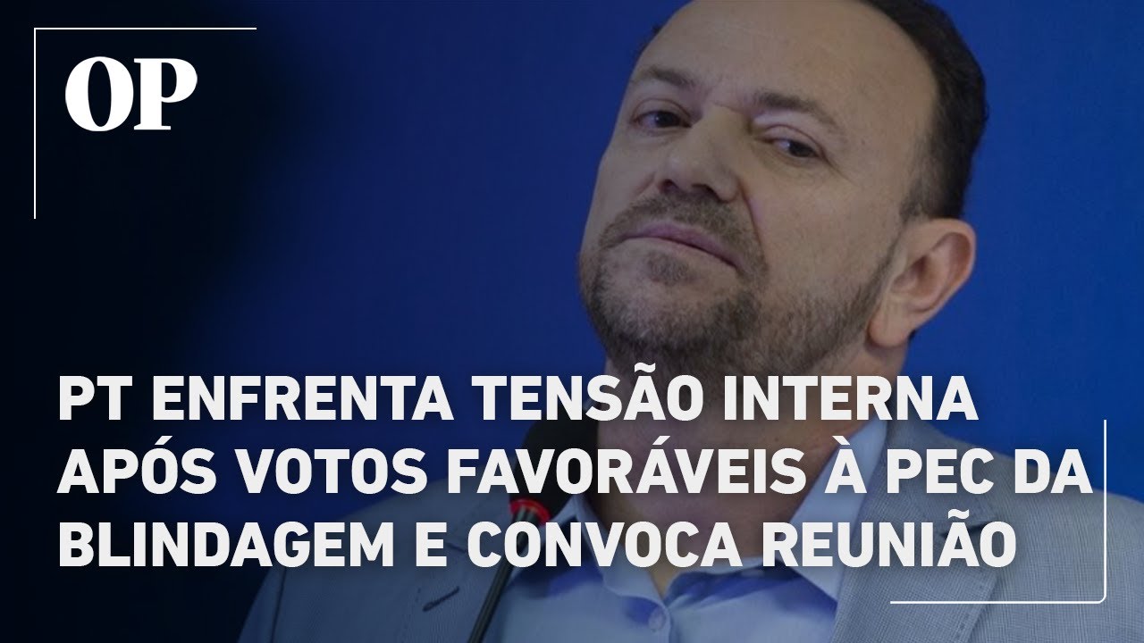 PT enfrenta tensão interna após votos favoráveis à PEC da Blindagem e convoca reunião extraordinária