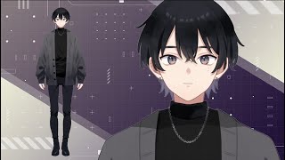 【Live2DShowcase】黒い服の男の子【Vtubestudio】