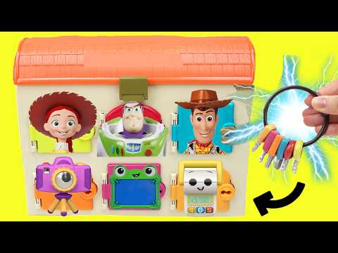 Toy Story 5 Movie Surprise Doors with Keys DIY Crafts for Kids with LilyPad, Woody, Buzz, Jessie