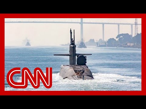In rare announcement, US says guided missile sub has arrived in Middle East