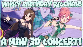 【3D Concert】Celebrating Ritsuko's Birthday w/ a Mini Concert!!