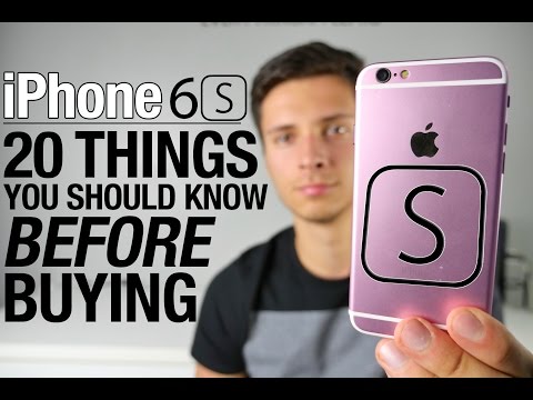 iPhone 6S - 20 Things You Should Know Before Buying - UCj34AOIMl_k1fF7hcBkD_dw