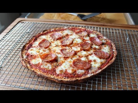 Cauliflower Pizza Crust Recipe - Cauliflower Pizza "Dough" Recipe - UCRIZtPl9nb9RiXc9btSTQNw