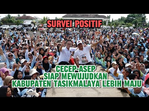 Survei Positif, Cecep-Asep Siap Mewujudkan Kabupaten Tasikmalaya Lebih Maju