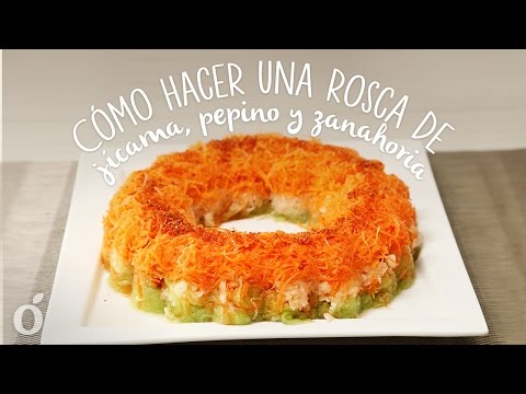 Cómo hacer una rosca de jícama, pepino y zanahoria - UC2_z4Qr89l510_kajfPE-iA