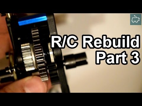 R/C Truck Rebuild Project - Part 3 - How to Set up Centre Transmission & Brakes - UCDmaPHBzr724MEhnOFUAqsA