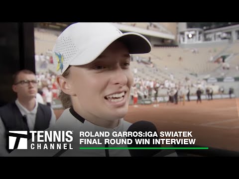 Iga Swiatek Championship Interview | Roland Garros 2023 Final