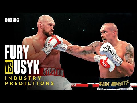Tyson fury vs. Oleksandr usyk | industry picks