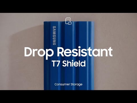 Portable SSD T7 Shield: Shock | Samsung