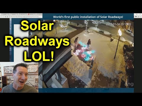 EEVblog #1050 - MORE Solar Roadways LOL! - UC2DjFE7Xf11URZqWBigcVOQ