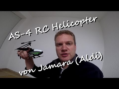 Aldi SÜD / AS-4 Rc Helicopter / Jamara / 3 Channel / 2,4 Ghz / Review Minihelifliegen für die Bude - UCNWVhopT5VjgRdDspxW2IYQ