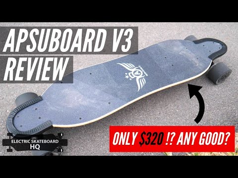 Apsuboard V3 Review - The cheapest (but good) electric skateboard?