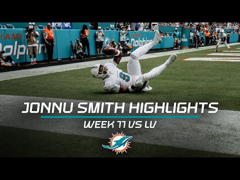 Jonnu Smith goes for a CAREER HIGH 101-yards versus the Raiders l Miami Dolphins