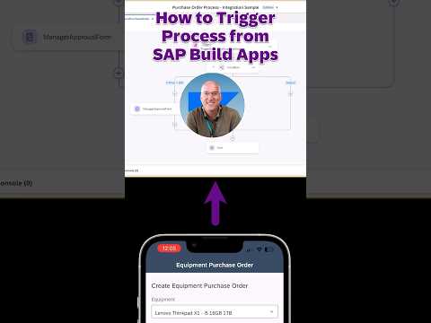 Trigger process from SAP Build Apps
