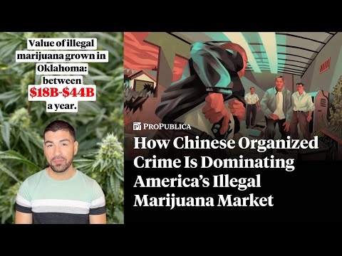 How Chinese Organized Crime Is Dominating America’s Illegal
Marijuana Market