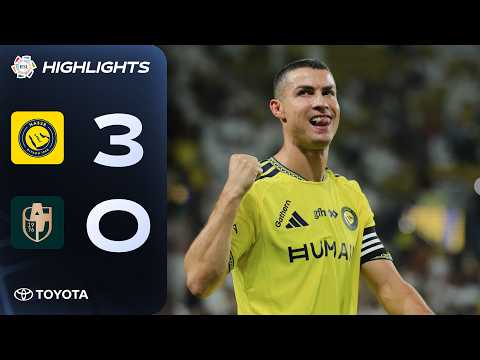 Ronaldo reaches goal 980 in big Al Nassr win 🐐 | Powered by Toyota