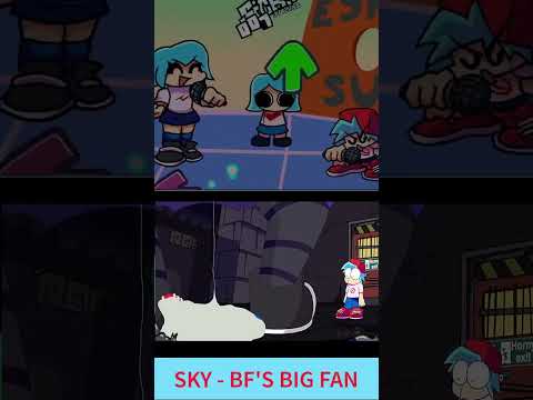 Epic Showdown: BF Takes on Sky - FNF Animated Adventure #fnf #sonsmile #fridaynightfunkin