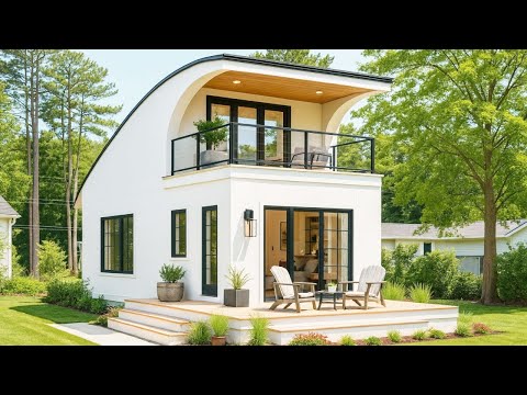 Modern tiny house gives you the feel of a wonderful luxury resort