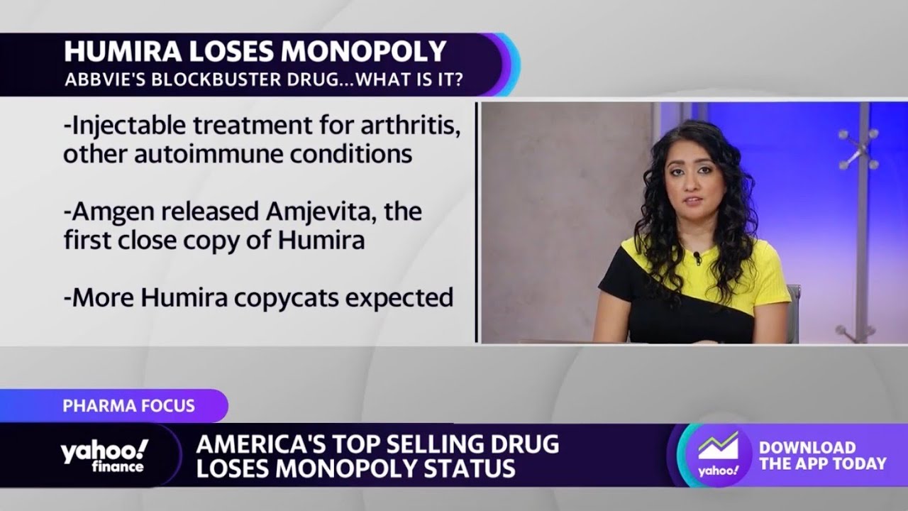 America’s top-selling drug Humira loses monopoly status