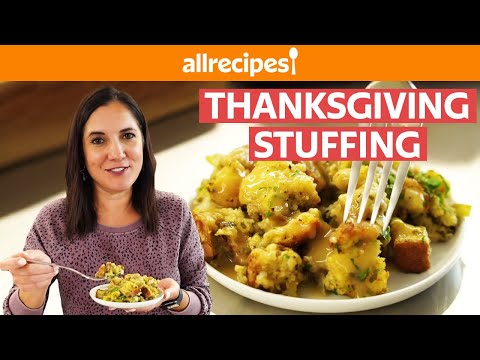 How to Make Nicole's Easy Thanksgiving Stuffing | Thanksgiving Side Dish | Allrecipes.com