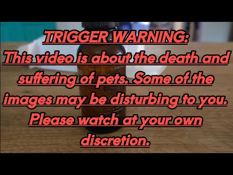 TRIGGER WARNING! How to humanely euthanize a pet f This is hard enough without making it harder. here's instructions on how to humanely euthanize your 